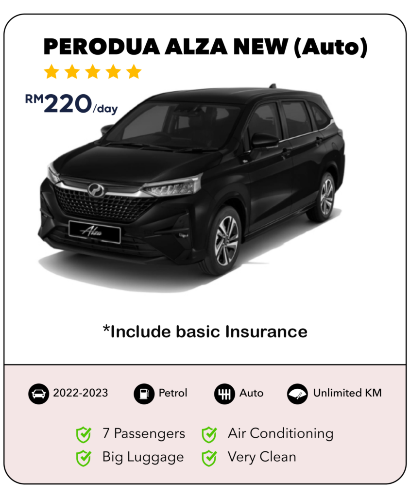 Kereta Sewa Kuching - Alza New