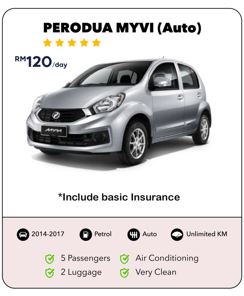 Kereta Sewa Kuching - Myvi