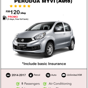 Kereta Sewa Kuching Myvi