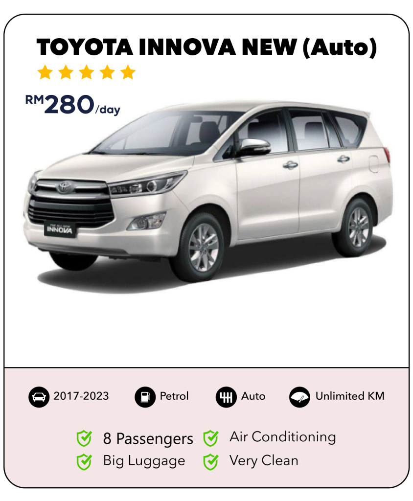 Kereta Sewa Kuching - Toyota Innova