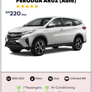 Kereta Sewa Kuching - Perodua Aruz