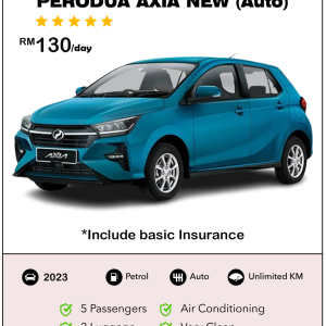 Kereta Sewa Kuching Axia New Model