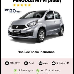 Kereta Sewa Kuching Myvi