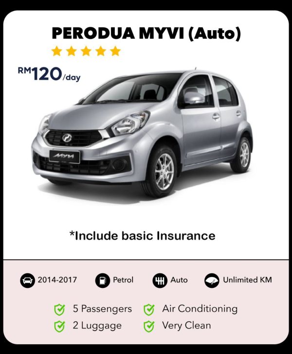 Kereta Sewa Kuching Myvi
