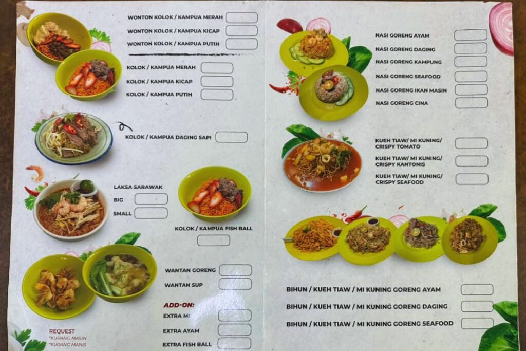 10 Kedai Makan Popular di Kuching